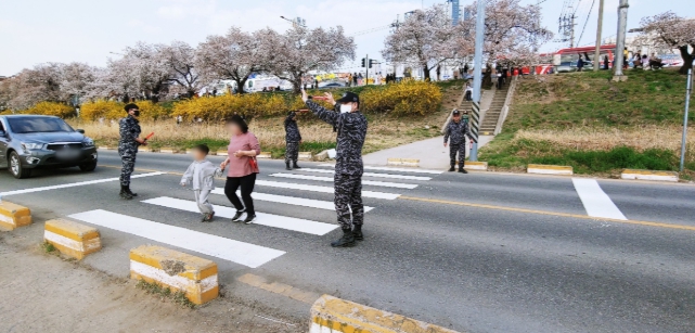 청주시, 무심천 벚꽃개화기 안전관리에 2,500명 투입