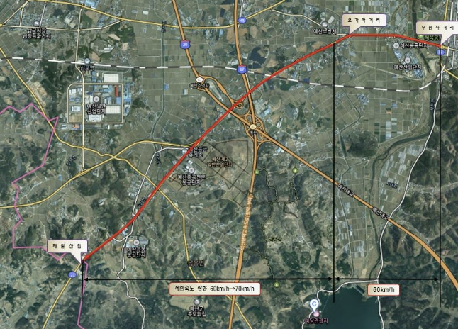 예산군, 주요 도로 제한속도 4월 1일부터 상향 조정 시행