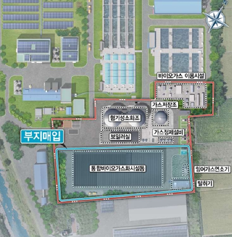김제시, 유기성폐자원 통합바이오 가스화사업 본격 추진