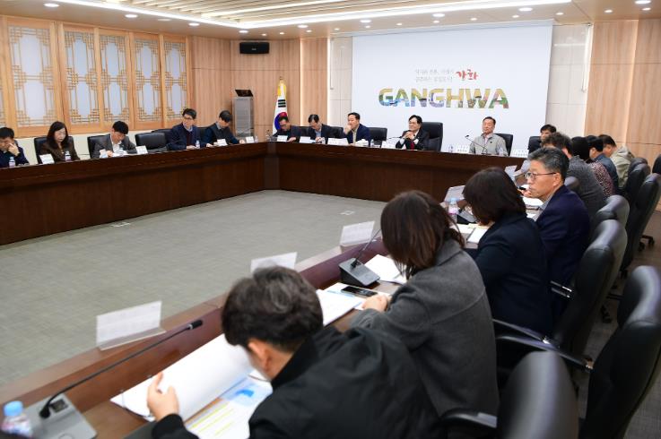 강화군, 해양환경 ․ 해양생태계 종합조사 연구용역 중간 점검
