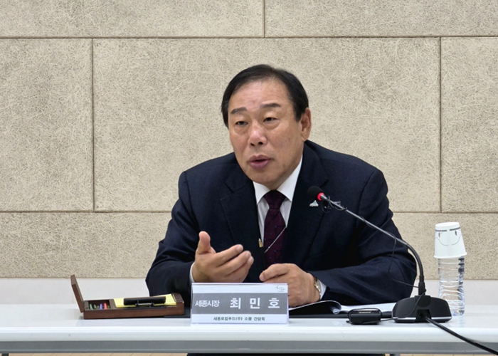 최민호 세종시장, 로컬푸드 발전 현장 목소리 들어