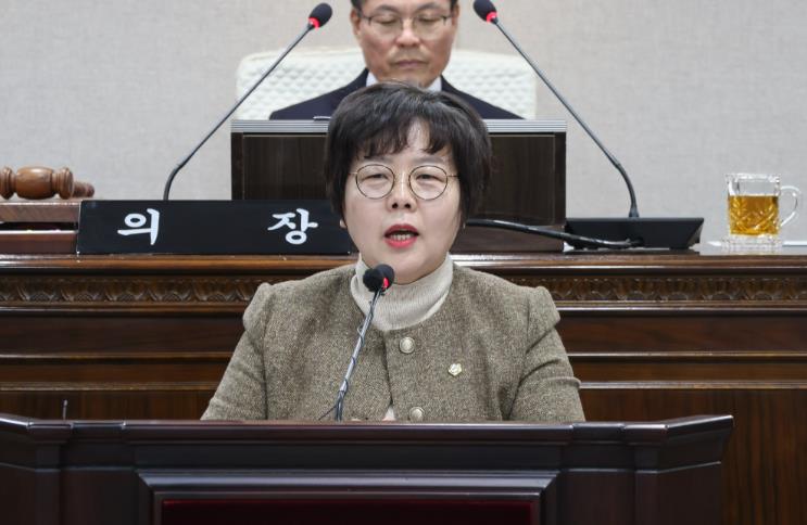 홍성군의회 이정희 의원 5분 자유 발언 
