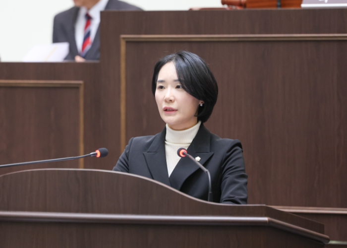 최서윤 광주시의원, 마지막 본회의서 ‘광주시 3대 과제’ 제시