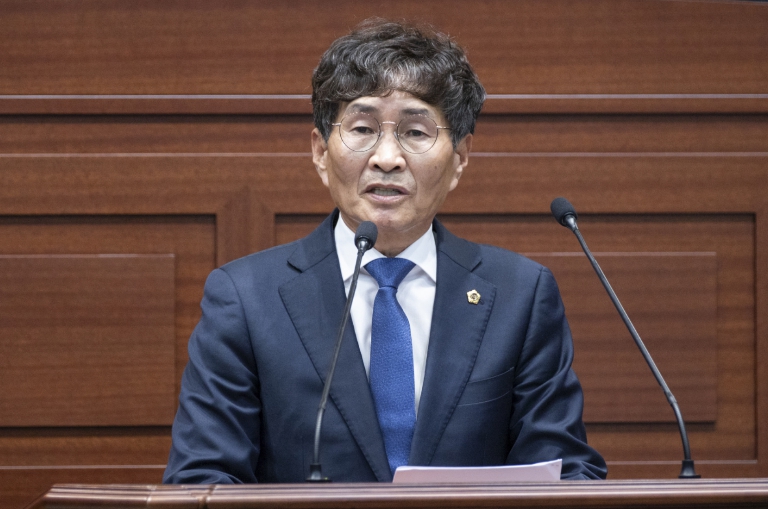 경상북도의회 임기진 도의원, 5분자유발언 낙동강 수계관리·노인일자리 개선 촉구