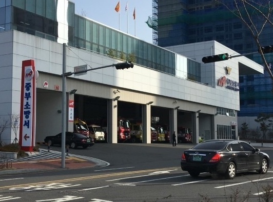 울산 중부소방서 대형산불 대비 유관기관 문화재 합동소방훈련 실시