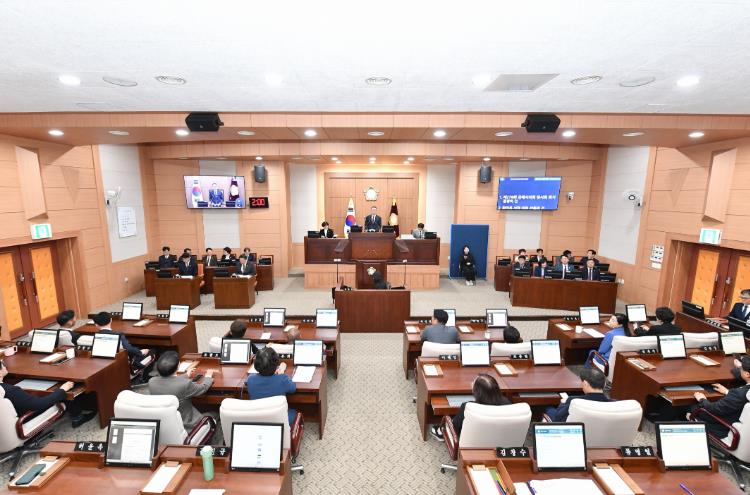 김해시의회 제278회 임시회 개회
