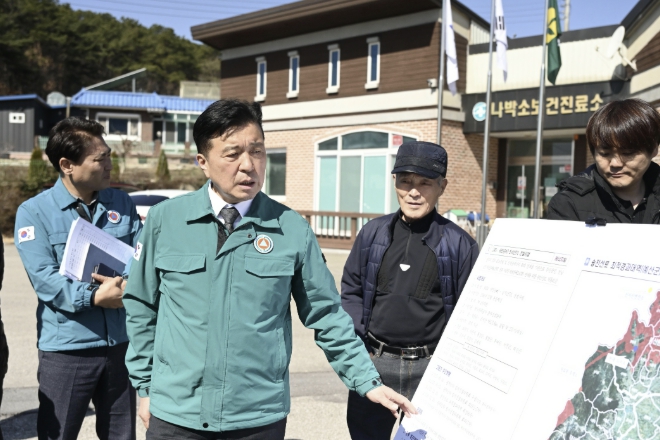 예산군, 해빙기 대비 주요사업장 현장점검 완료