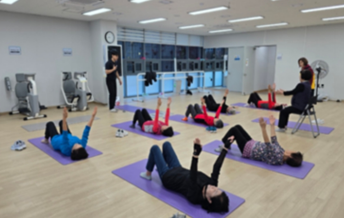 군포 송정건강생활지원센터 노쇠예방 위한 실버 체력증진 운동교실 운영