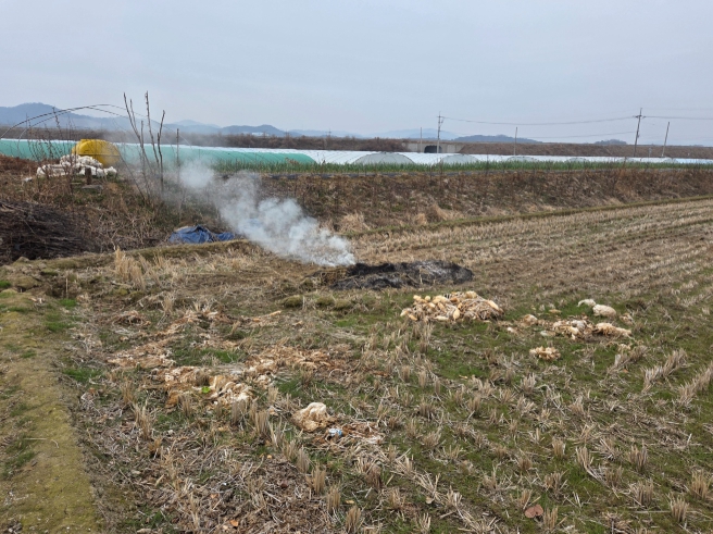 김해시, 농촌지역 불법 소각 집중 단속 산불위기경보 ‘경계’ 격상