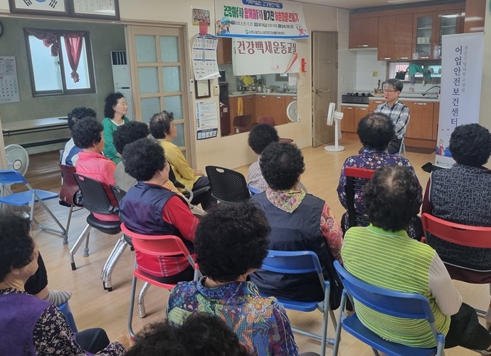 사천시보건소, 지역어업인 건강증진사업 '건강해(海) 함께해(海) 활기찬 어촌마을 만들기' 운영