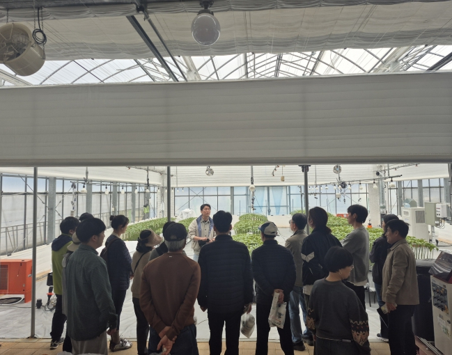 금산군농업기술센터, 스마트농업 테스트베드 현장기술교육