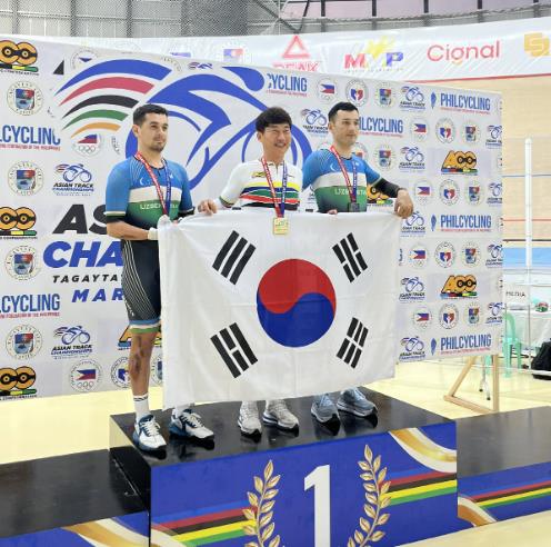 진주출신 ‘장애인 사이클’ 정재섭 선수 2관왕 달성
