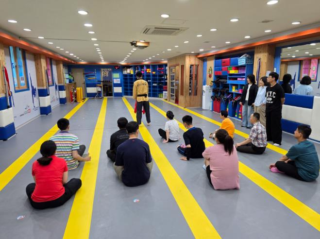 광주광역시 서구, 발달 장애인 태권교실 본격 운영
