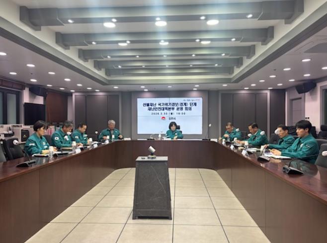 김천시, 산불 재난 위기 총력 대응 나서 
