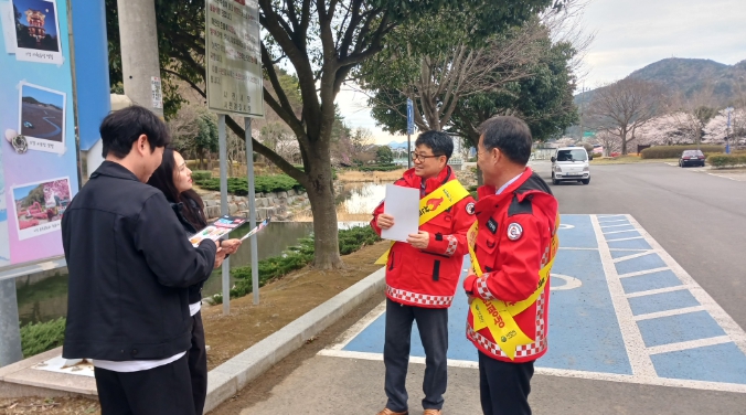 김제홍 사천시 부시장산불취약지 현장 점검 및 예방활동 실시