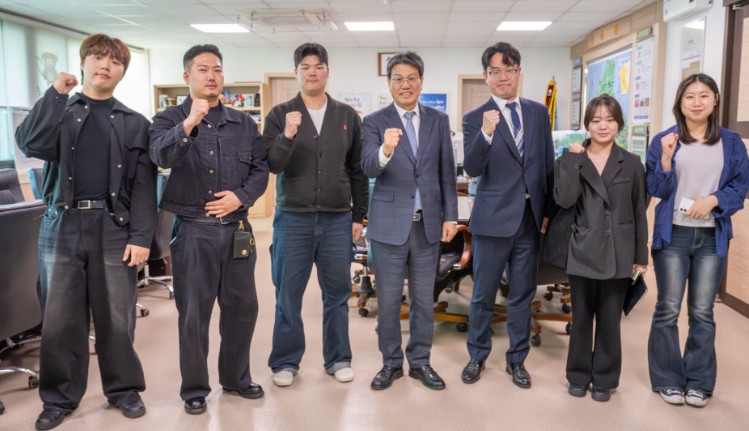 청양군, 충남도립대 학생들과 소통 간담회 개최