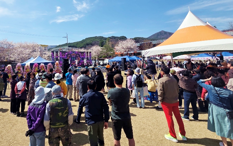 '제24회 함양 백운산 벚꽃축제‘ 성료