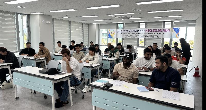 성주군 참그린사회통합프로그램 운영  ‘외국인 근로자 한국어 교실’ 개강