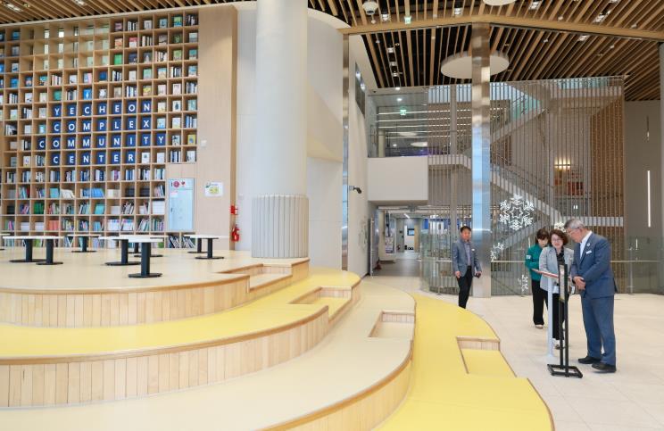 예천군, 복합커뮤니티센터 청소년시설 리모델링 공사 최종 현장점검 실시
