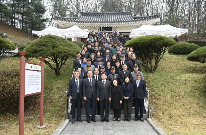 예산군, 한식 맞아 충령사 추모제례 진행