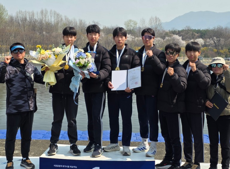 대전서부교육지원청, '만년중' 대한민국 카누의 중심에 서다!