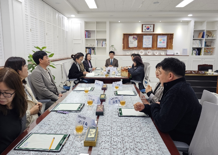 영동교육지원청, ‘영동교육 발전 소통간담회’ 개최