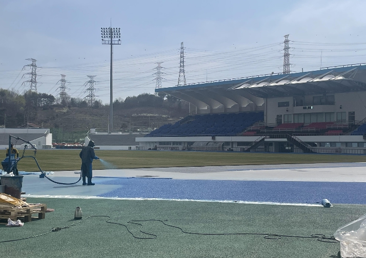 동해시, 도민체전 앞두고 경기장·체육시설 시설개선 마무리 ‘속도’