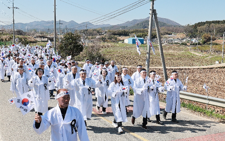 함평군, 107주기 4·8 만세운동 추모식 및 재현행사 성료
