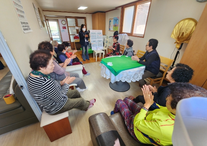 부평구보건소, 경로당 어르신 대상 감염병 예방 교육 실시