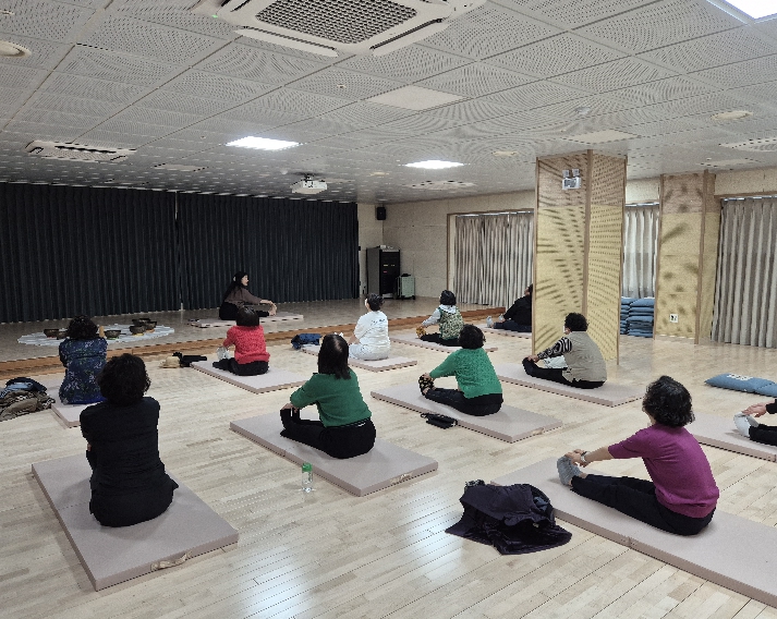 홍성군보건소, 디지털 디톡스 명상클래스 1기 성료