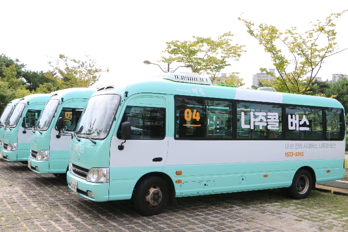 '나주콜 버스' 이용객 4배 증가…2028년까지 운행 연장