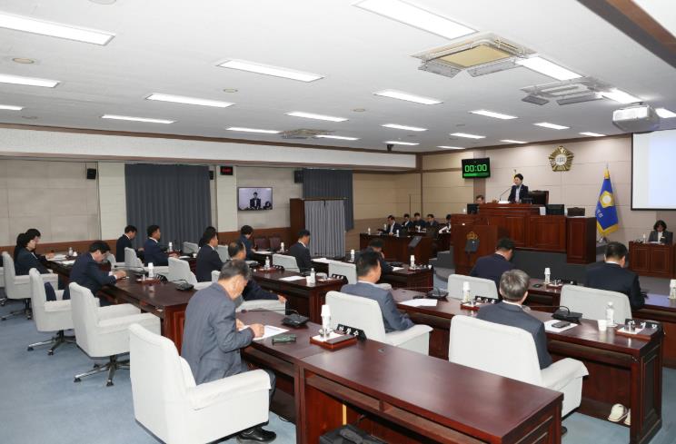 상주시의회, 제238회 임시회 개회