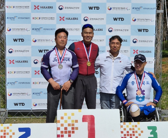 세종시장애인체육회, 3개 대회서 5개 메달 영예