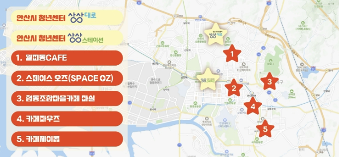 안산시, 생활밀착형 청년공간 '별별공간' 5개소 선정
