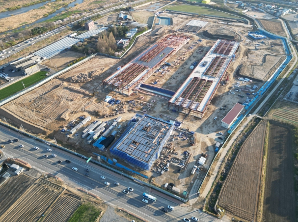 신병대 청주부시장, 농수산물 도매시장 현대화사업 현장 점검