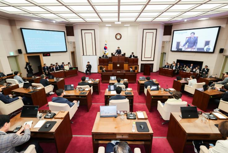 구미시의회 제295회 임시회 개회!