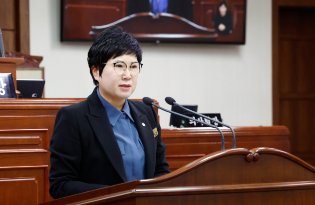 순천시의회 서선란 의원, 연향들 도시개발사업 예산 운용 실태 지적