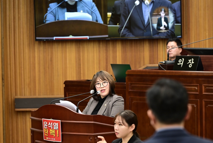 목포시의회 최지선 의원, 제394회 제6차 정례회 시정질문