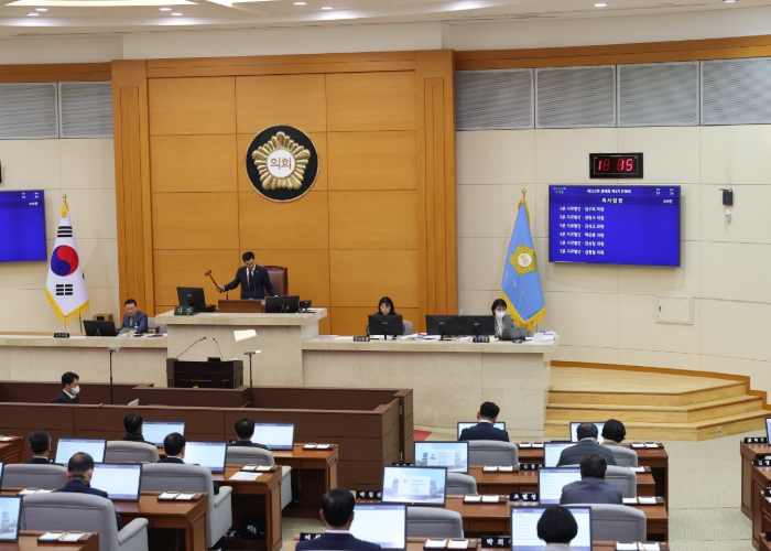 포항시의회, 제320회 제2차 정례회 폐회