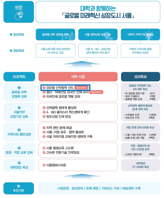 교육부, 지역혁신중심 대학지원체계(라이즈), 2025년 전국 시행