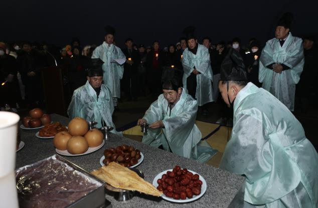 진천군 을사년 해맞이 행사, 지역 곳곳에서 펼쳐져