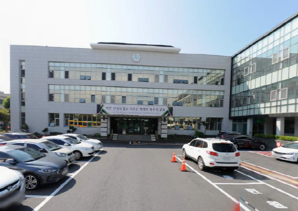 제주시교육지원청, 학교 하수관망도 정비…공사 지연·예산낭비 예방 기대