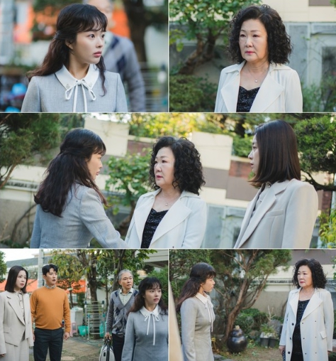 '수상한 그녀' 오말순의 20대 정지소, 자신의 늙은 모습과 똑같이 생긴 김해숙 발견 후 大충격